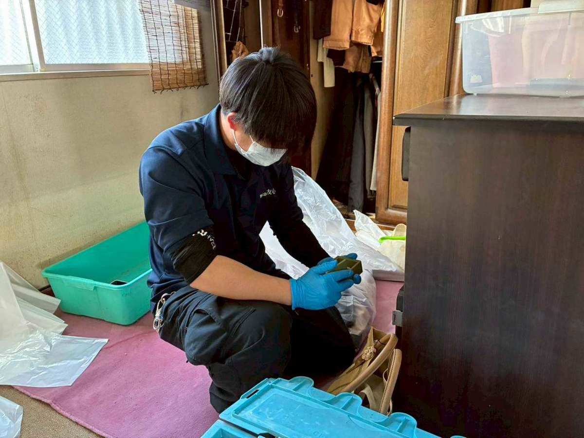 遺品整理作業